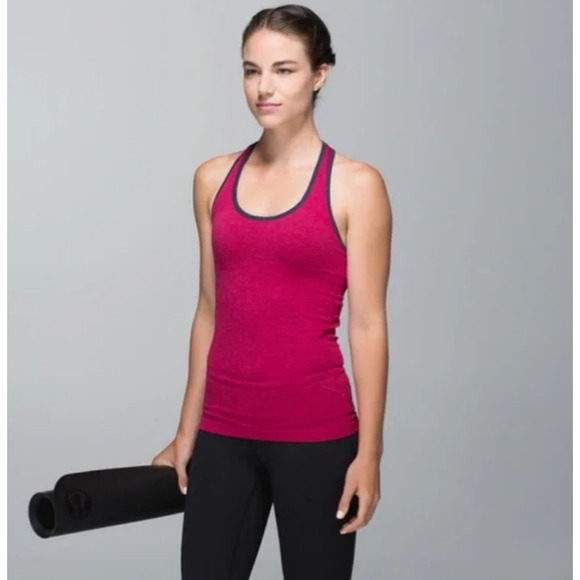 Lululemon Ebb & Flow Racer Back Tank with Built-in Bra - Picture 16 of 16